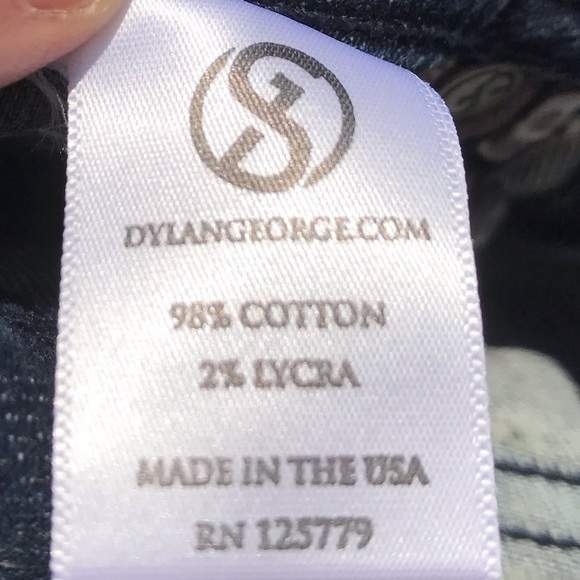 Y2K Low Rise Jeans Distressed Skinny Tie Dye Blue - Picture 5 of 8